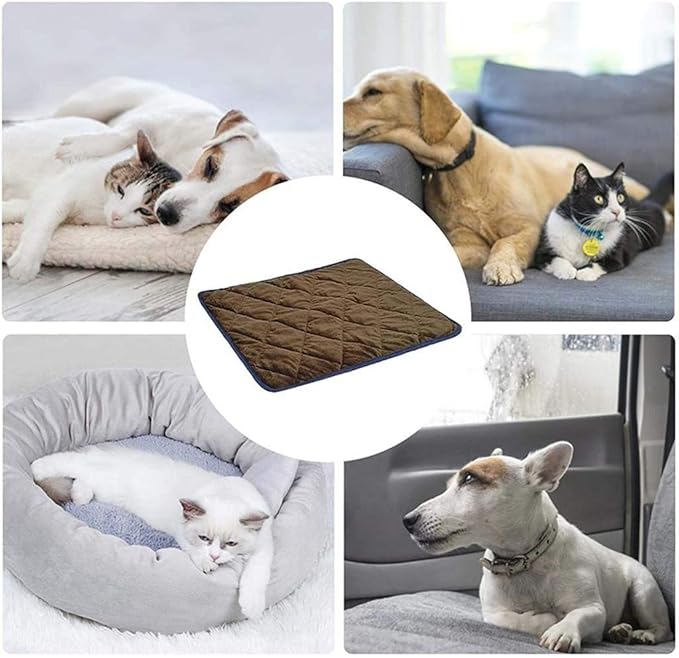 Non-Electric Pet Warming Pad, Pet Blanket Thermal Cat and Dog Warming Bed Mat for Cats Dogs and Kittens for Outdoor Indoor