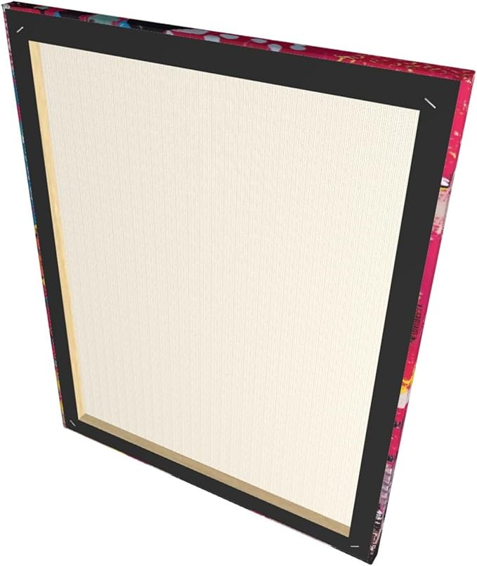 Fashion Women Wall Art Glam Modern Artwork for Girls Banksy Street Graffiti Pop Art Canvas Pictures Painting Print Framed Decorations Gifts for Bedroom Living Room Office 16"x20"