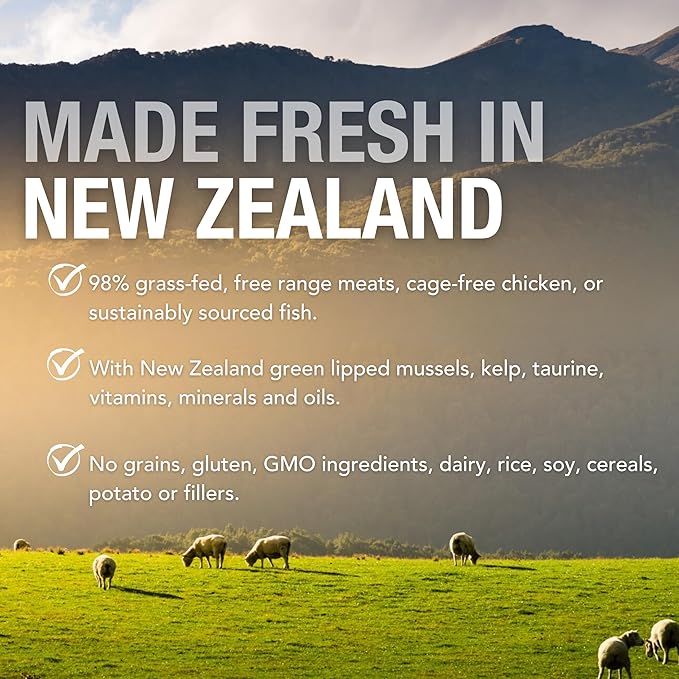 Feline Natural New Zealand Canned Catfood Wet Food, High-Meat, Low-Carb, & Grain Free Cat Food Wet, Beef Feast, 6 oz, Pack of 12