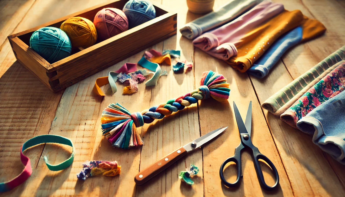 Upcycle T-Shirt DIY: Nosework Toy for Dogs