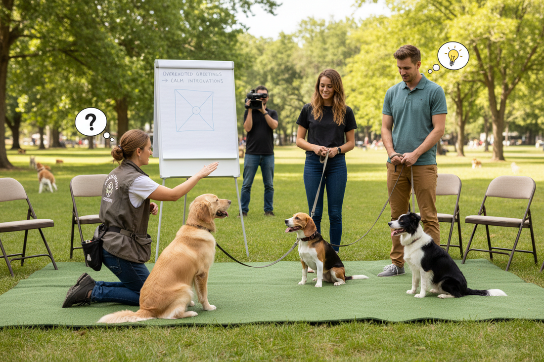 Trainer Q&A: How to Fix Overexcited Greetings