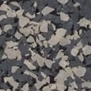 American Floor Mats - Extreme Rubber Gym Tiles - 1 Inch Thick Colorful Rubber Gym Tiles - Superior Shock and Sound Absorbing Tiles - 95% Dark Greys 25 Tile Pack (Covers 100 Sq Ft)