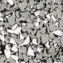 American Floor Mats - Extreme Rubber Gym Tiles 1 Inch Thick Colorful Superior Shock and Sound Absorbing 95% Light Greys 2' x Single Tile (Covers 4 Sq Ft)