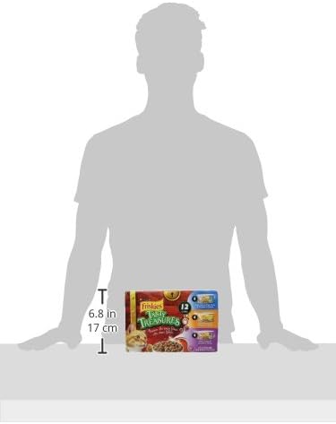 Purina Friskies Wet Cat Food Variety Pack, Tasty Treasures Prime Filets (With Ocean Fish and Tuna, With Chicken and With Turkey) - (Pack of 12) 5.5 oz. Cans