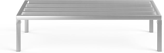 30 in X 48 in. Aquarium Stand | Industrial Style Aluminum Fish Tank Base with Open Frame Design