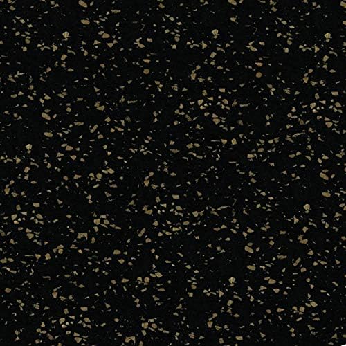 American Floor Mats 1/4in (7mm) Thick 10% Mocha 4' x 30' Heavy Duty Rubber Rolls, Protective Exercise Mats, Home Gym Rubber Flooring