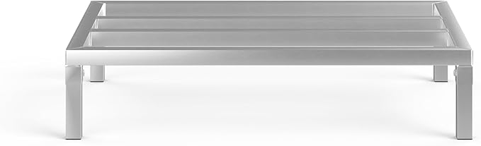 24 in X 36 in. Aquarium Stand | Industrial Style Aluminum Fish Tank Base with Open Frame Design