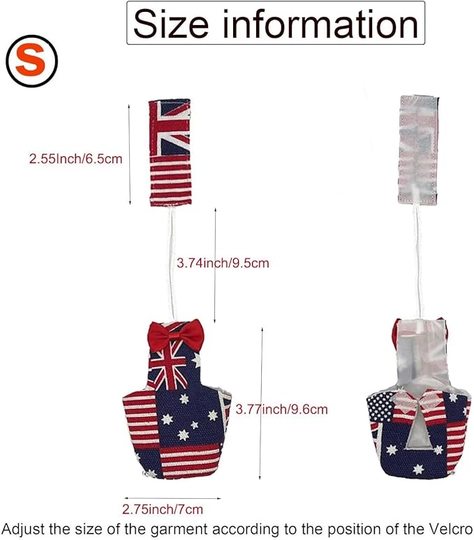 2 PCS Parrot Nappy Clothes Comfort Fit Pink&Balck Parrot Nappy Clothes for Parrots Cockatiels