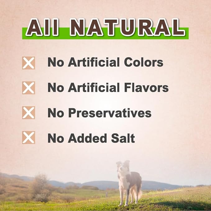 Afreschi Natural Turkey Tendon Pretzel (L) 10 oz, USA-Sourced Turkey Tendon, All Natural Puppy Chew, Hypoallergenic, Rawhide Alternative, for Large Breeds