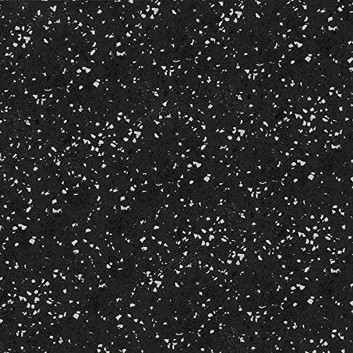 American Floor Mats 1/4in (7mm) Thick 10% Grey 4' x 8' Heavy Duty Rubber Rolls, Protective Exercise Mats, Home Gym Rubber Flooring