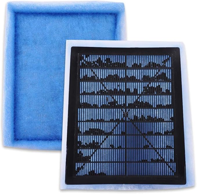 20PCS Fish Tank Filters, Aquarium Filter Cartridge Compatible with Rite-Size C & Fit for EZ-Change #3 20-40/30-60 Gallon Fish Tank Power Filter Replacement, #3 Fish Tank Filter