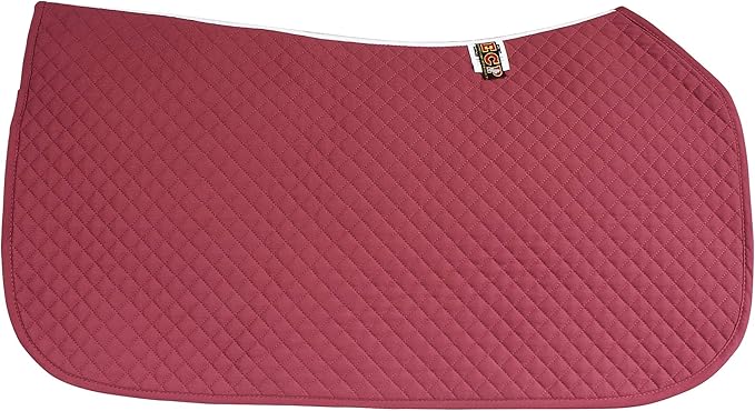 ECP Equine Comfort Products All Purpose Diamond Quilted Western Saddle Pad for Injury Prevention, Breathable, Hypoallergenic, Shock-Absorbing Cushion for Horse Comfort