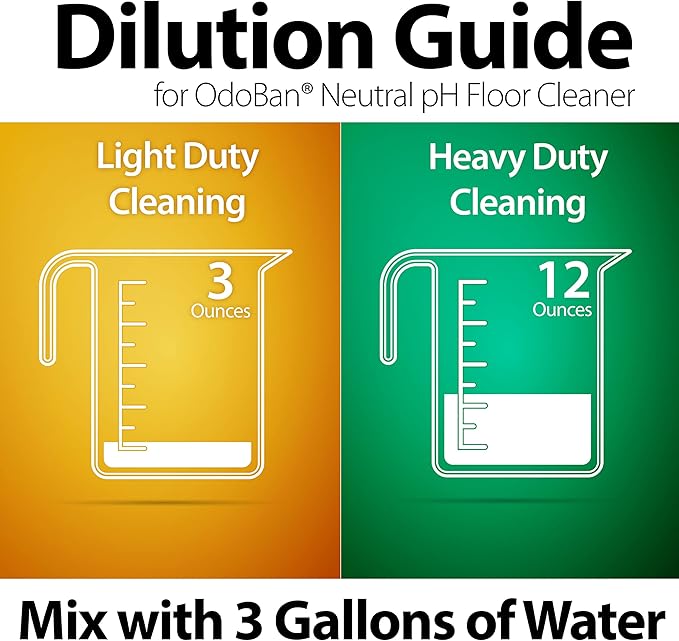 OdoBan Pet Solutions Oxy Stain Remover, Made in the USA, 2-Pack, 32 Ounce Sprays Each, and Neutral pH Floor Cleaner Concentrate, 1 Gallon