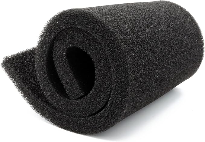 ALEGI Aquarium Filter Media Foam Material Cut to Fit, 36" x 12" x 1", 40 PPI Bio Pre Filter Sponge Pad Sheet for Fish Tank