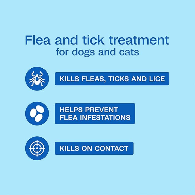 Adams Plus Flea & Tick Shampoo with Precor for Cats, Kittens, Dogs & Puppies Over 12 Weeks Of Age |Sensitive Skin Flea Treatment for Dogs & Cats |Kills Adult Fleas, Flea Eggs, Ticks, and Lice |6 Oz