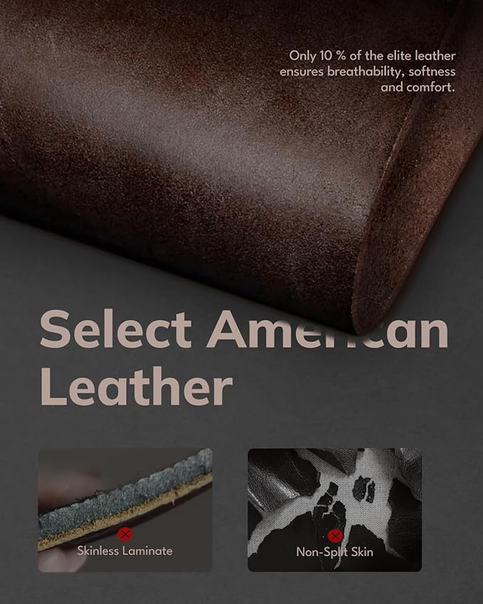 FAIRWIN Leather Dog Leash 6 Foot - Braided Military Grade Heavy Duty Dog Leash for Large Medium Small Dogs Training and Walking (Brown, XL:1" x 6ft)