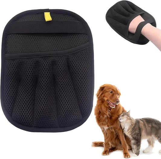 2025 New Upgrade Pet Hair Remover Electrostatic Gloves, Reusable Pet Hair Removal Glove, Cat & Dog Hair Removal Tool for Couch, Furniture, Carpet, Car Seat, Pet Grooming