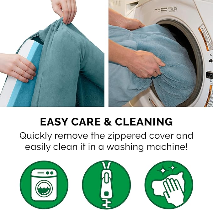 Furhaven Cooling Gel Dog Bed for Large Dogs w/ Removable Bolsters & Washable Cover, For Dogs Up to 95 lbs - Plush & Suede Sofa - Deep Pool, Jumbo/XL