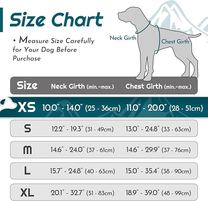 Eagloo Small Dog Harness No Pull, Service Vest with Reflective Strips and Control Handle, Adjustable and Comfortable for Walking, No Choke Pet Harness with 2 Metal Rings, Dark Green, XS