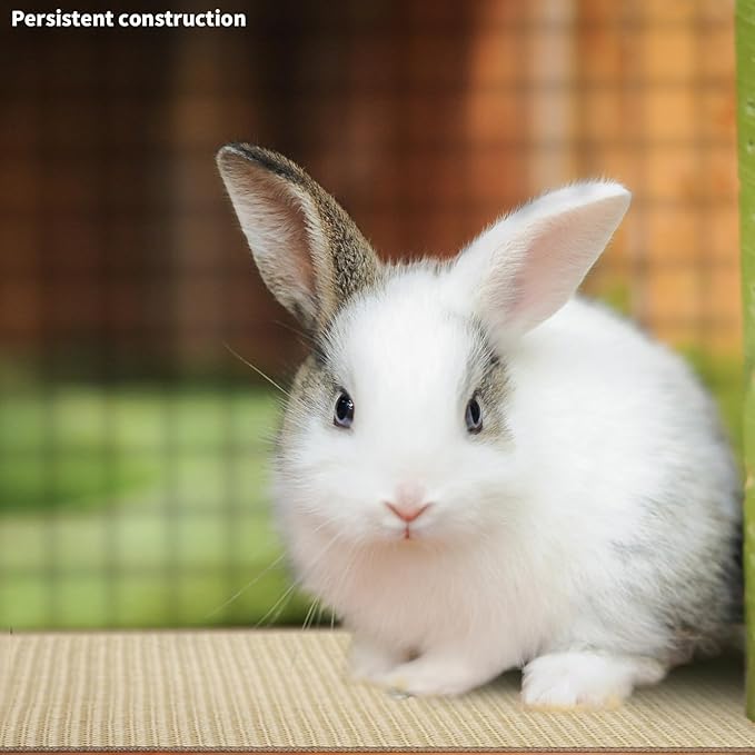 2Pcs Rabbit Scratch Mat,16 x 12 Inch Sisal Rabbit Scratching Pad,Rabbits Scratching Mats for Cages,Claws and Teeth Care Rabbits Chew Toys,Small Pet Bedding for Biting Sleeping Nesting