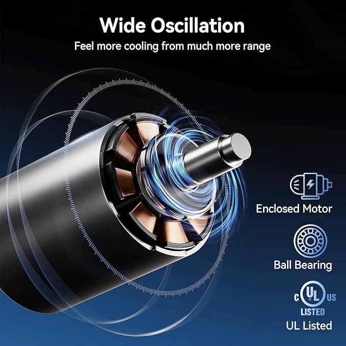 30 Inch Industrial Wall Mount Fan Oscillating with 2 Pack, 8900 CFM Commercial Metal Wall Fans with Poweful Motor, 3 Speed, Heavy Duty Construction Indoor for Warehouse, Workshops UL Listed