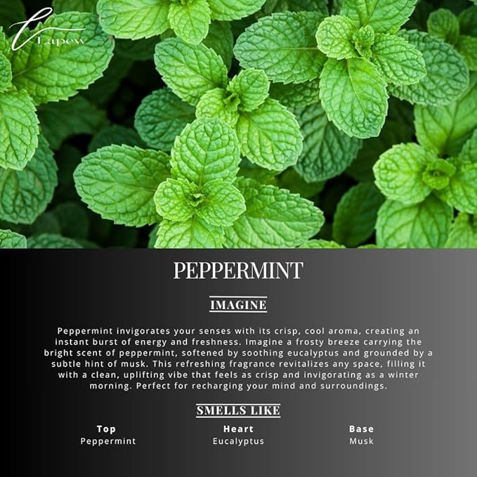 Peppermint Carpet Freshener Powder: Powerful Odor Eliminator for Home, Upholstery Deodorizer, Carpet Deodorizer, Pet Urine, Cat Litter Box - Peppermint Fragrance
