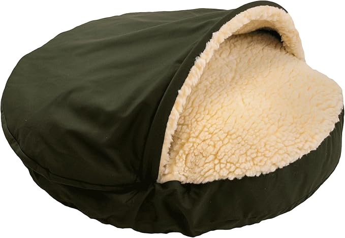 Snoozer Cozy Cave, Olive, Large