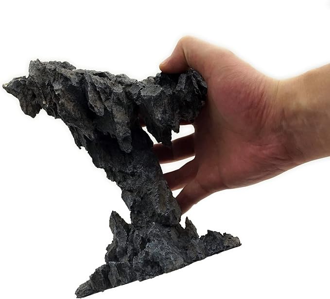 Fish Tank Decor Rocks.Aquarium Decoration Model.Easy and Quick Solution for Aquascaping.(Twilight)