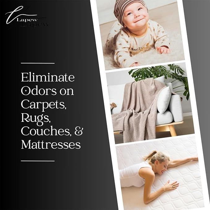 Mineral Sea Carpet Freshener Powder: Powerful Odor Eliminator for Home, Upholstery Deodorizer, Carpet Deodorizer, Pet Urine, Cat Litter Box - Mineral Sea Fragrance