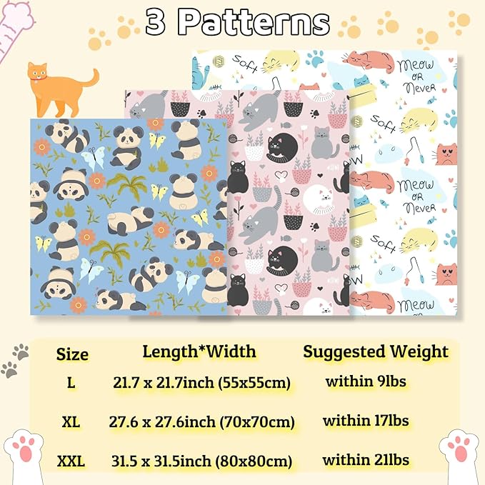 31.5" Cat Wrap for Grooming-Premium Cat Grooming Wrap Cat Restraint for Nail Clipping, Self-Adherent Soft Cat Blanket to Wrap Cat Anti-Scratch Anti-Escape Grooming Bag (Pink, XXL)