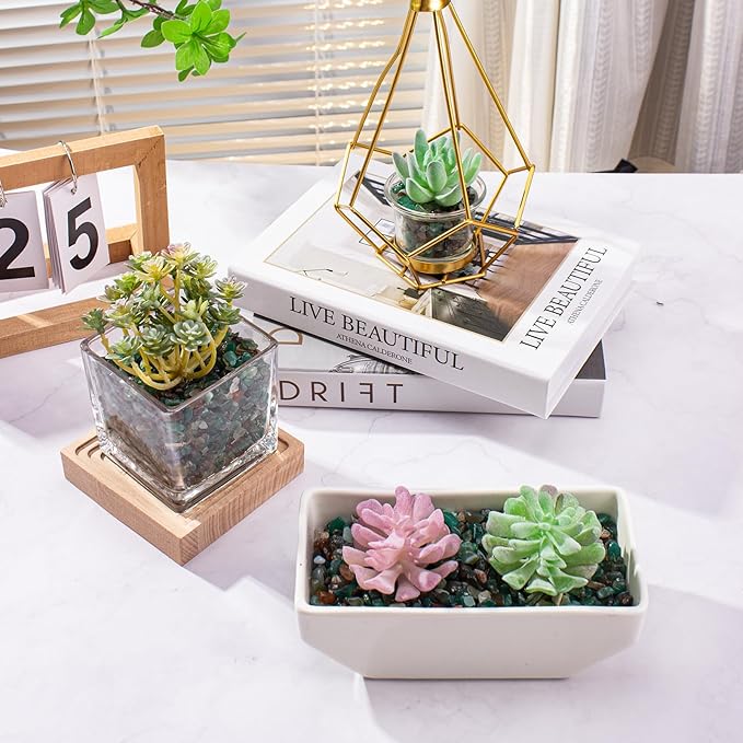 3 Lb Green Agate Crushed Stone Crystal Chips Bulk, Natural Polished Aquarium Stones Pebbles Irregular Decorative Rocks for Fish Tank, Vase Fillers, Succulent Plants Decor