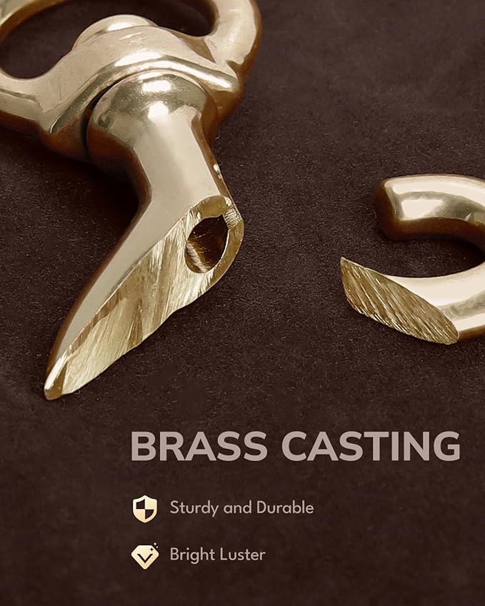 FAIRWIN Leather Dog Leash 6 Foot - Braided Military Grade Heavy Duty Dog Leash for Large Medium Small Dogs Training and Walking (Brown, XL:1" x 6ft)