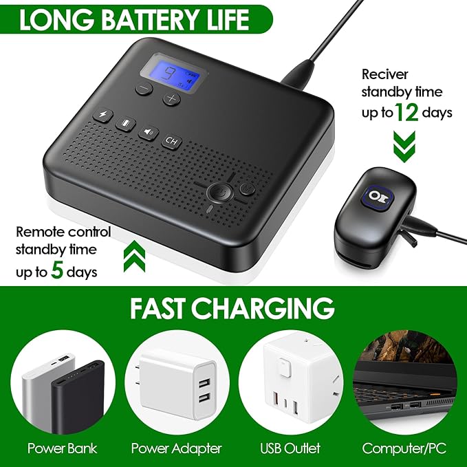 2 in 1 Wireless Dog Fence & Remote Training Collar, Pet Containment System with Adjustable Radius Range 16ft to 393ft, Waterproof & Rechargeable Training Collar Receivers for All Dogs (Black)