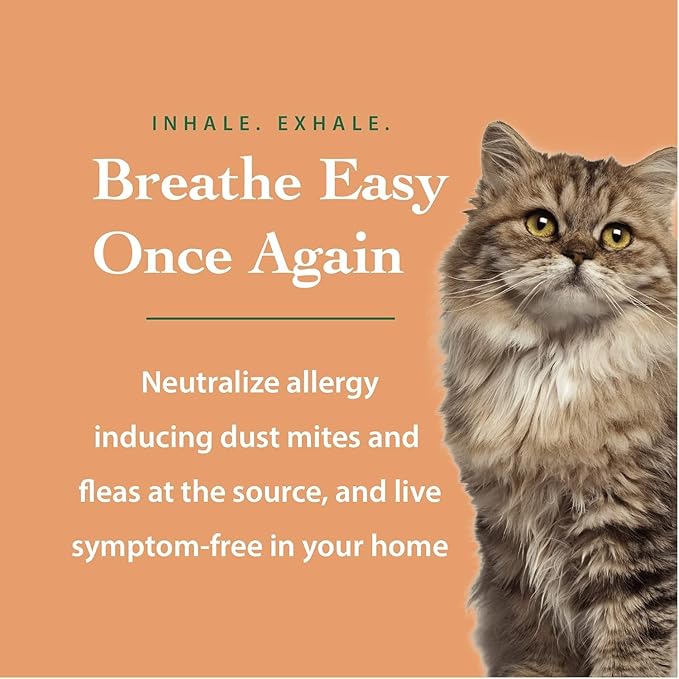 DustmiteX Spray - Allergy & Asthma Relief - Removes Dust Mites from Home, Bed, Pet Bedding & Furniture