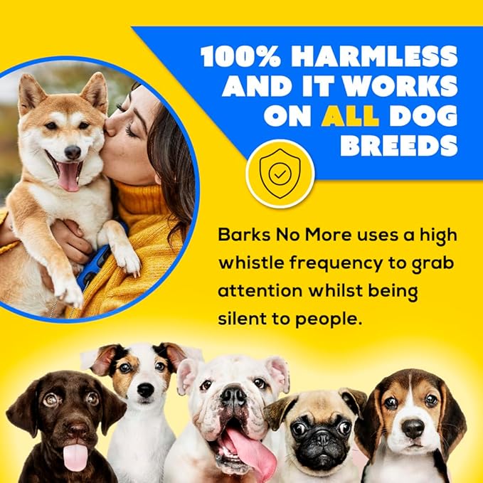 Generic Barks No More Dog Training Device & Bark Deterrent - Stop Barking Without Hurting Your Pet - Just Point & Press!, Black