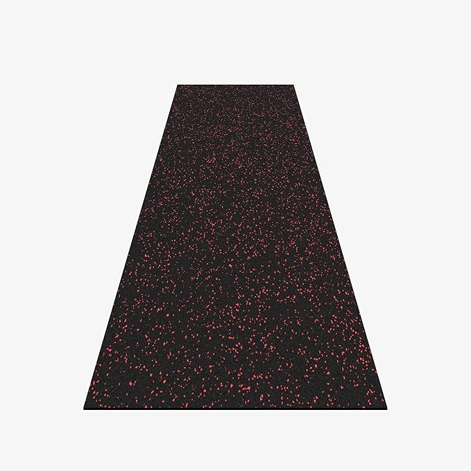 Flooring Inc's 1/4" Thick Tough Rubber Flooring Roll | Flexible Recycled Rubber Floor Mats for Home Gym | Heavy Duty Rubber Mat for Home Gyms, Sheds, Horse Stall Mat or Trailer