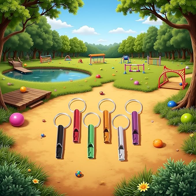 6 Pcs Ultrasonic Dog Training Whistles Metal Dog Training Whistles For Small Large Pet Dog Whistles Dog Flute Dog Whistles That Makes Dogs Come To You Dog Whistles That Makes Dogs Stop Barking