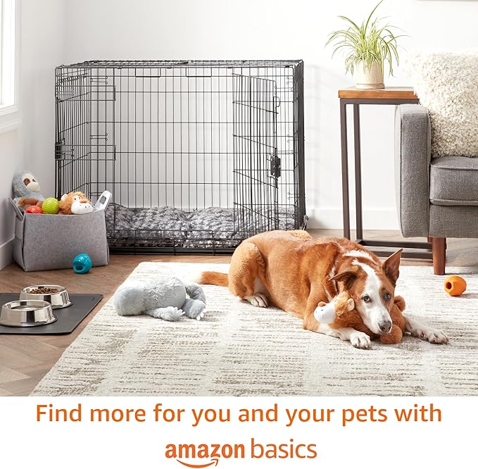 Amazon Basics Dog Poop Bags with Dispenser, 270 Count, Enhanced for Guaranteed Leakproof, Cucumber Scented, Includes Leash Clip