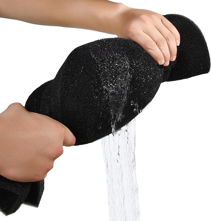 ALEGI Aquarium Sponge Filter Pad, Bio Filter Media Foam Sponges, Cut-to-Size Foam for Fish Tank (20"x20"x1.57" (50PPI))