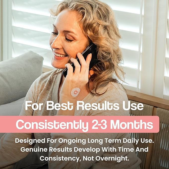 GLP1 Patches | 5X Stronger Formula | 12 Hour Extended Hunger Support | Berberine, Pomegranate, Green Tea, L-Glutamine | New & Improved Kind of GLP-1 Patches | 3 Pack