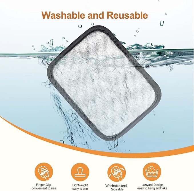 4 Pack Electrostatic Pet Hair Removal Gloves, Reusable Washable Dog & Cat Hair Remover Gloves for Furniture, Carpet, Car Seats, Effortless Cleaning