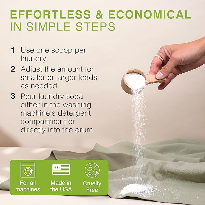 Good Natured Brand | Laundry Bundle | Carpet Freshener Lemon & Eucalyptus 31oz | Pet-Friendly Carpet Deodorizer | Laundry Powder Peppermint 47oz | Hypoallergenic Laundry Powder 94 Loads