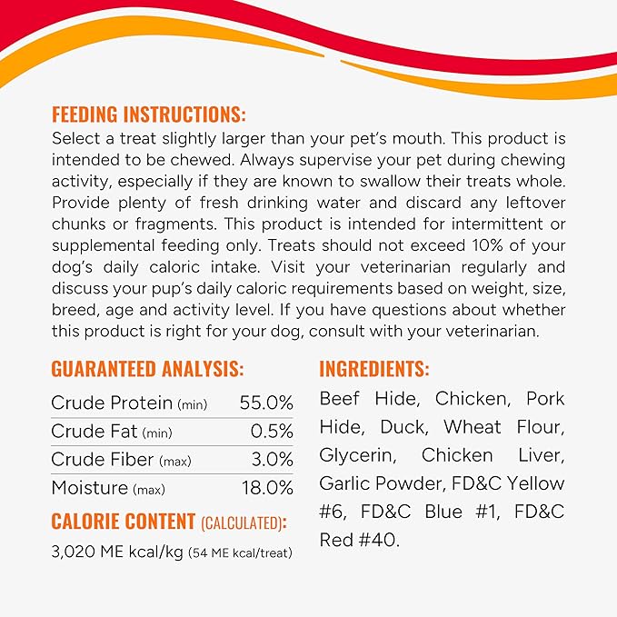 Good ‘n’ Fun Triple Flavor Kabobs Chews for All Dogs, 24 Ounces, Treat Your Dog to Chews Made from Beef Hide, Real Chicken, Pork Hide, Duck and Chicken Liver