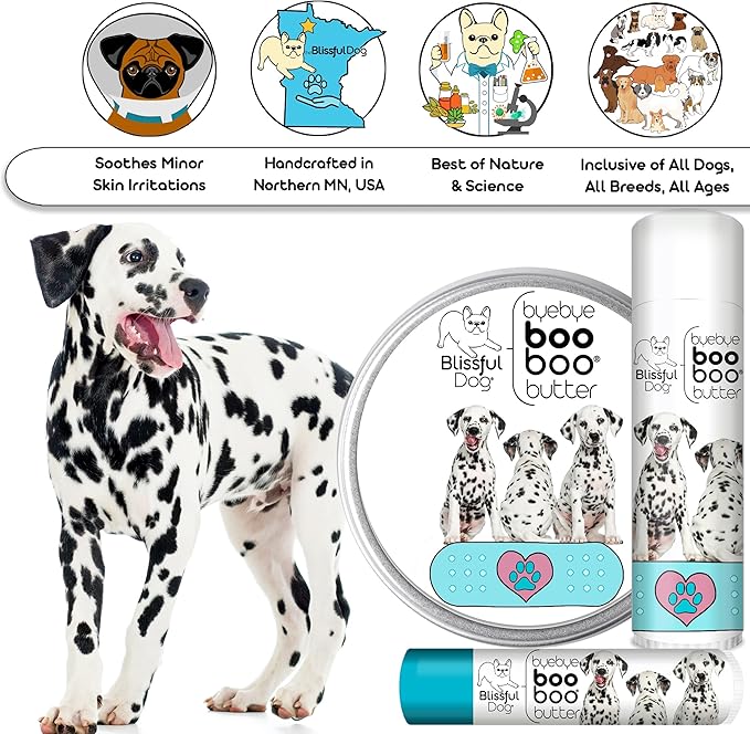 The Blissful Dog Dalmatian Boo Boo Butter, 1-Ounce