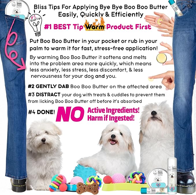 Coton De Tulear Boo Boo Butter, 0.15 oz