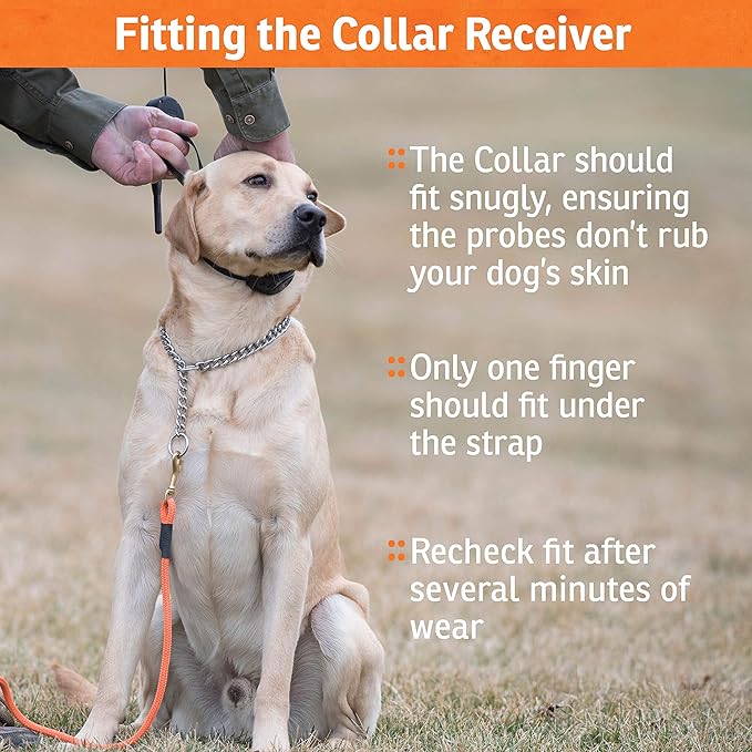 SportDOG SportHunter 825X - Remote Training Collar - Half-Mile Range Trainer - Waterproof Dog E-Collar - Quick-Charge Battery - Static, Vibration, & Tone Modes